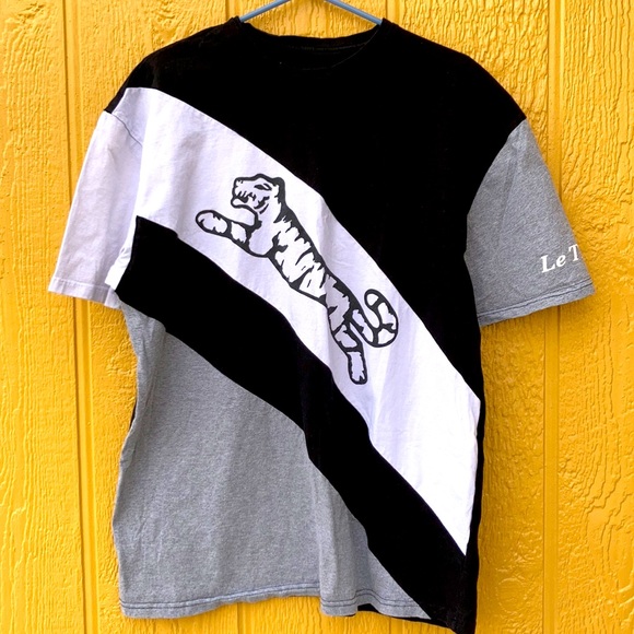 Le Tigre Other - Le Tigre Colorblock Graphic Tee short slee…